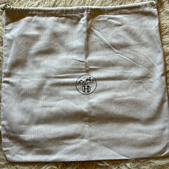 HERMES herringbone duster bag - Picture 2 of 3